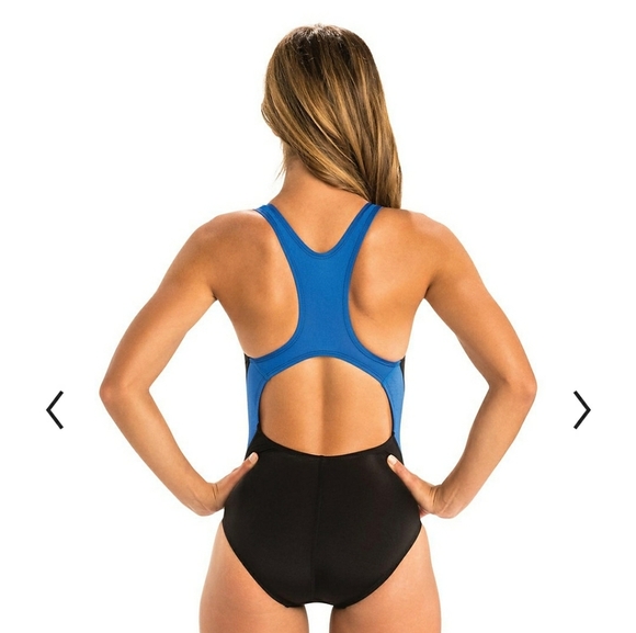 Dolfin Ocean Performance Colorblock One-Piece‎ Swimsuit - Picture 2 of 6